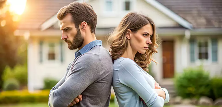 The House Is Sold After One Partner Keeps It For A Specified Time in San Bernardino, CA