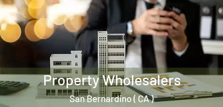  Property Wholesalers San Bernardino ( CA )